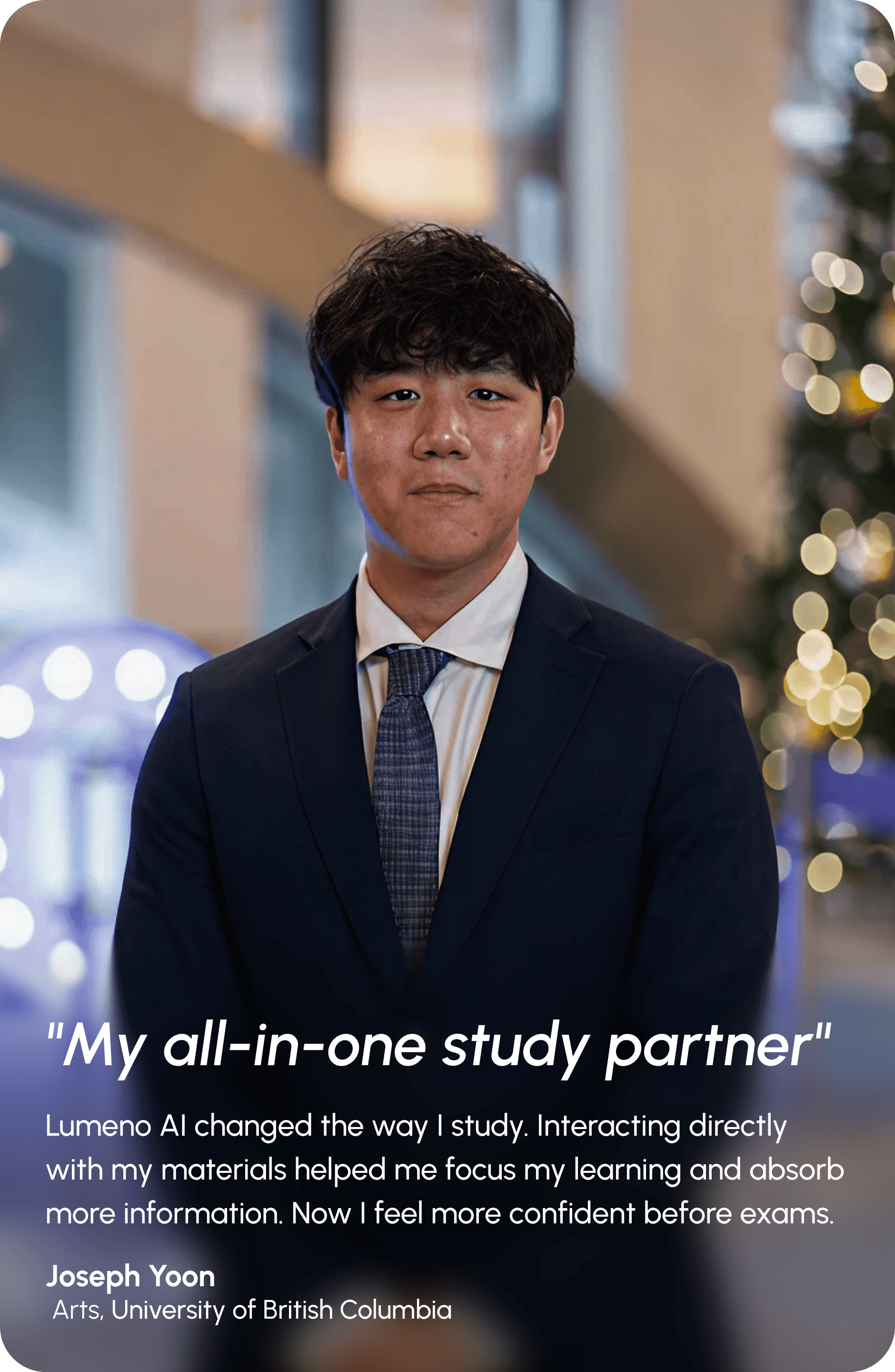 Student Name testimonial