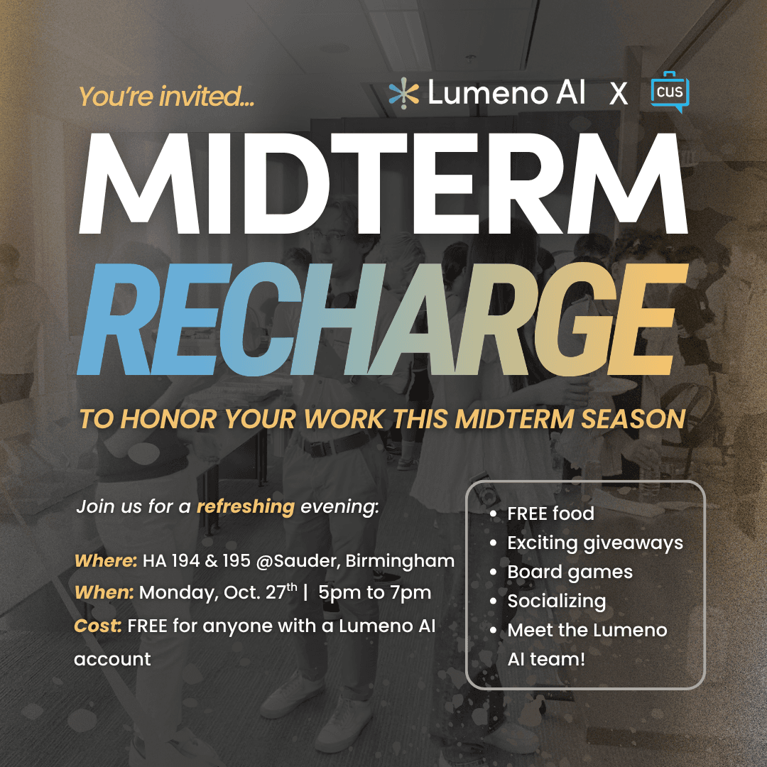 Midterm Recharge Event